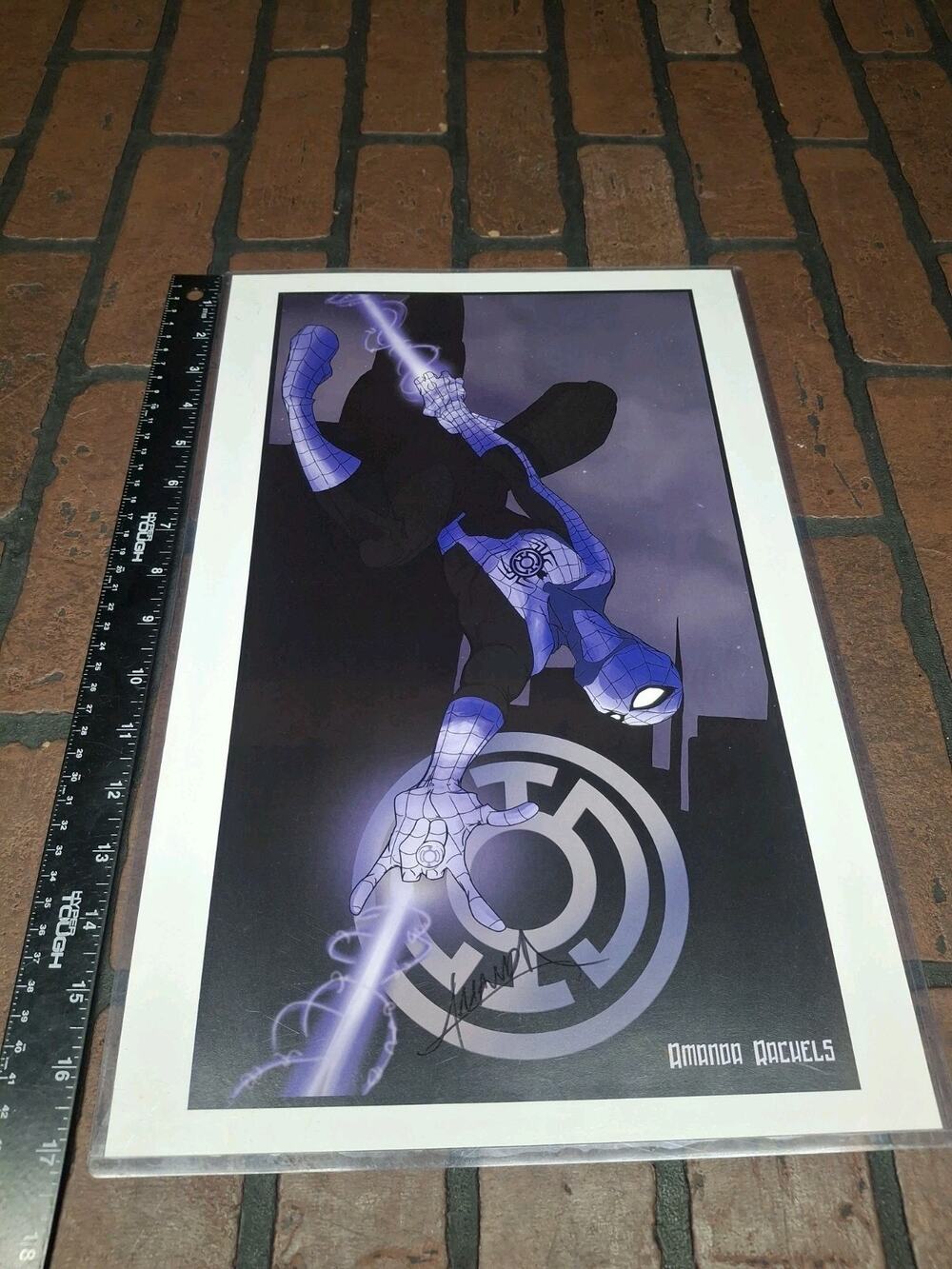 Amanda Rachels Spiderman Adaptation Signed Print